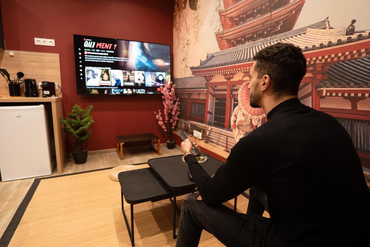 Capsule Japon - Jacuzzi - Netflix & Ecran Cinema - Xbox Apartment Trith-Saint-Leger Екстериор снимка