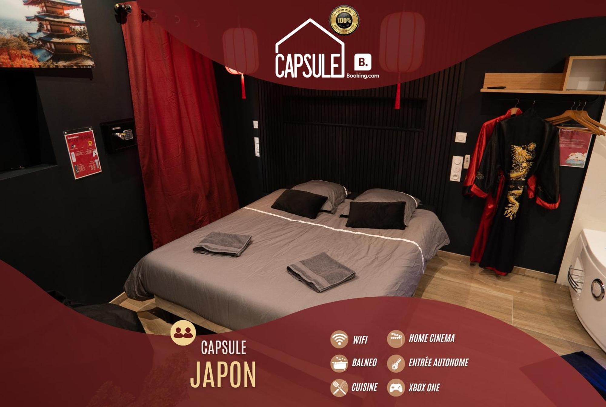 Capsule Japon - Jacuzzi - Netflix & Ecran Cinema - Xbox Apartment Trith-Saint-Leger Екстериор снимка